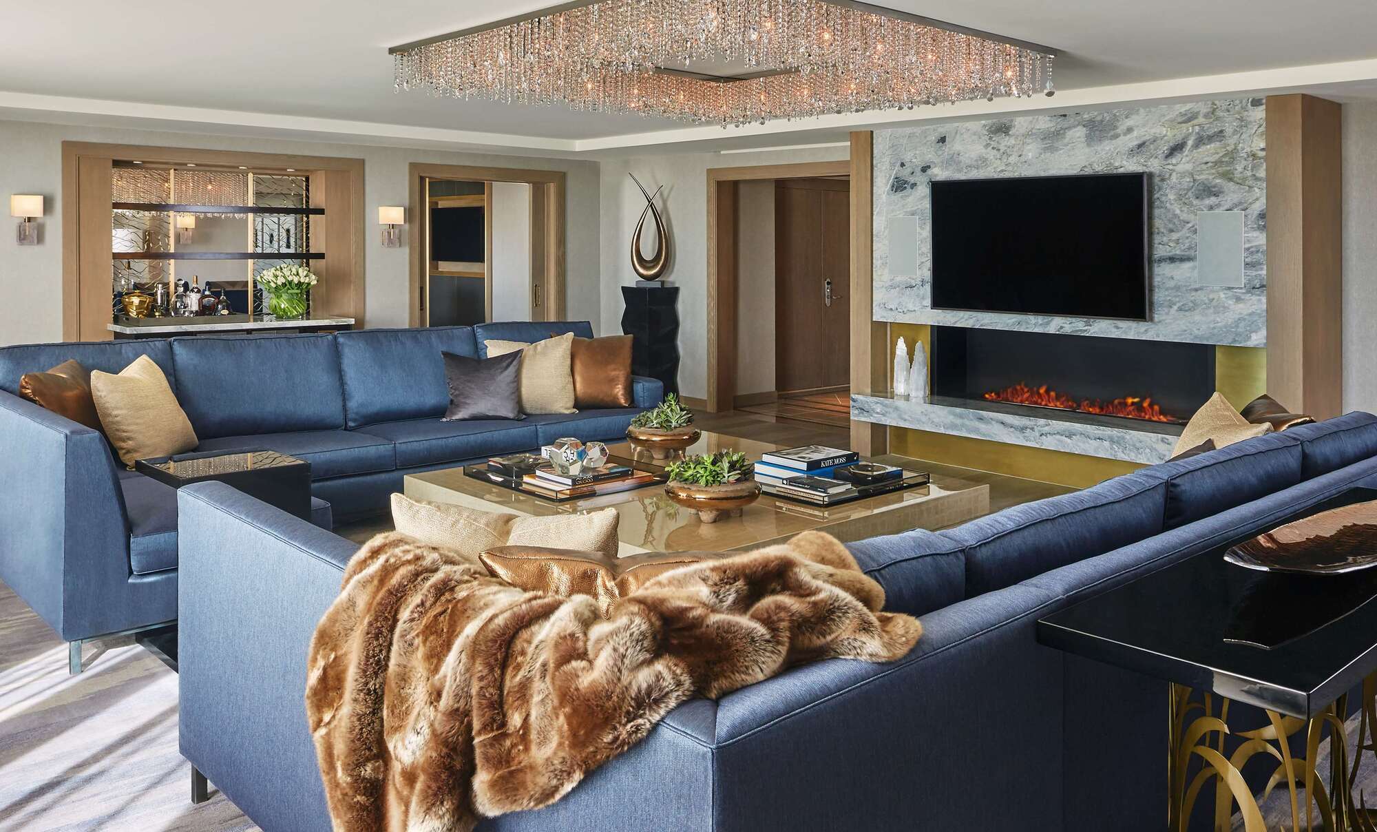 L'Ermitage Beverly Hills Los Angeles Interieur foto